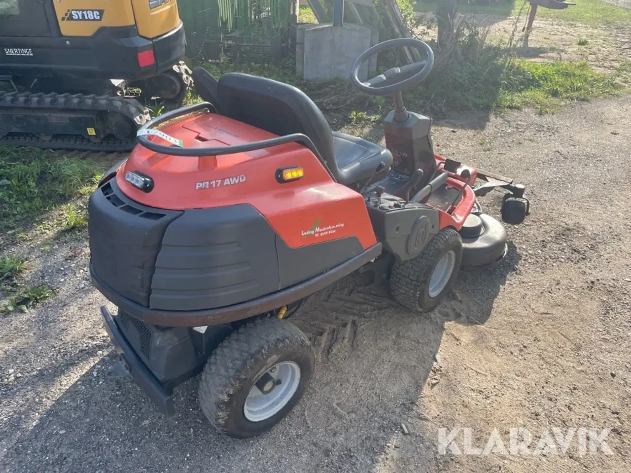 Billede 5 - Græsslåmaskine Husqvarna PR 17 AWD