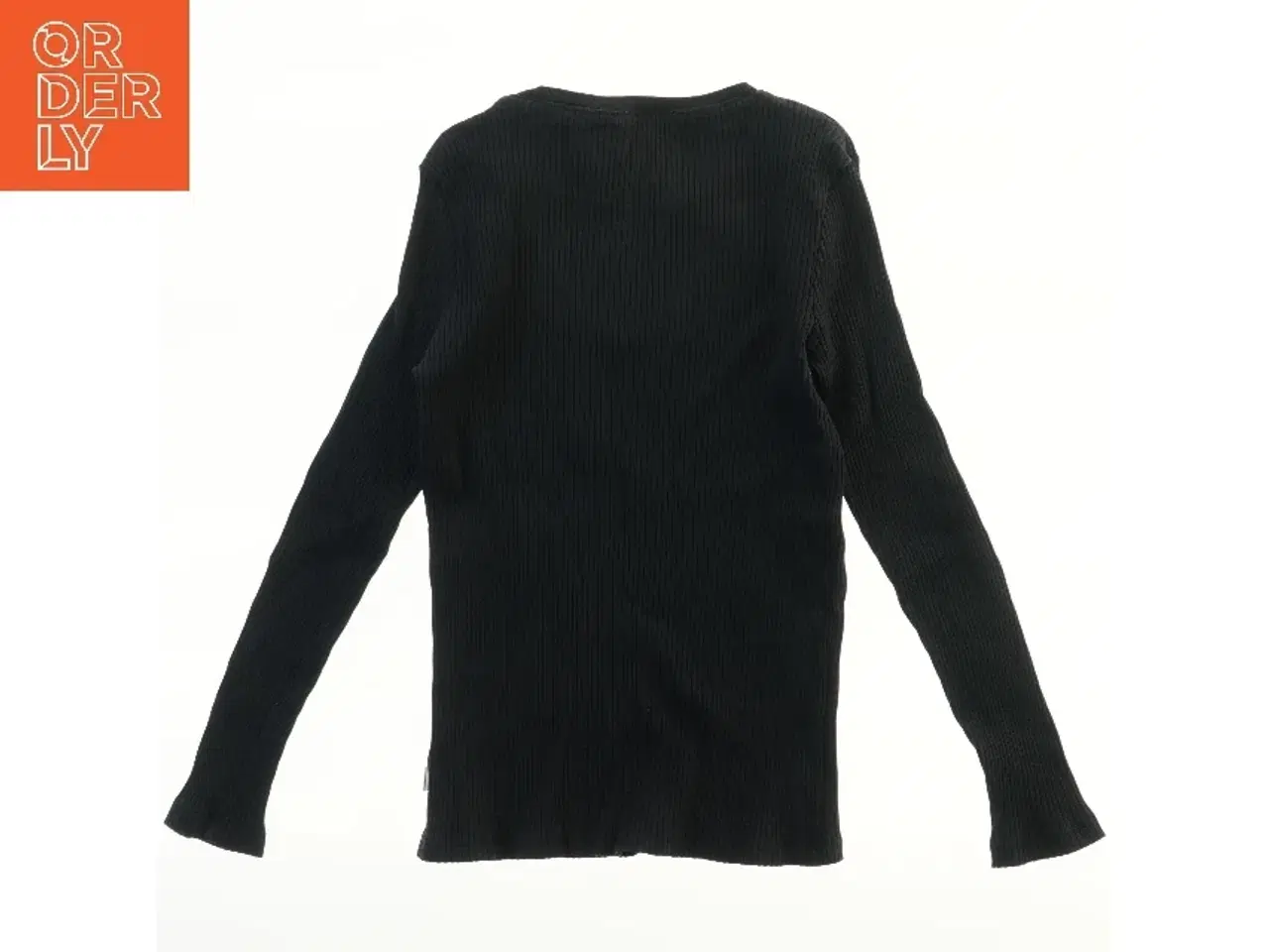 Billede 2 - Langærmet ribbet trøje fra Lindex (str. 128)
