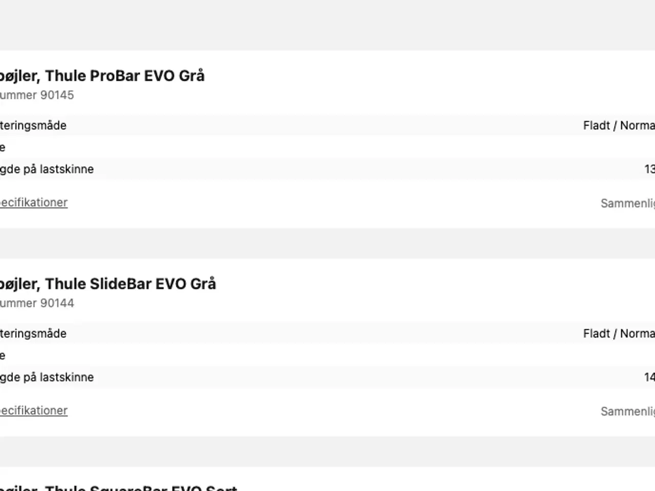 Billede 1 - Thule Tagbøjler og evt Thule tagboks