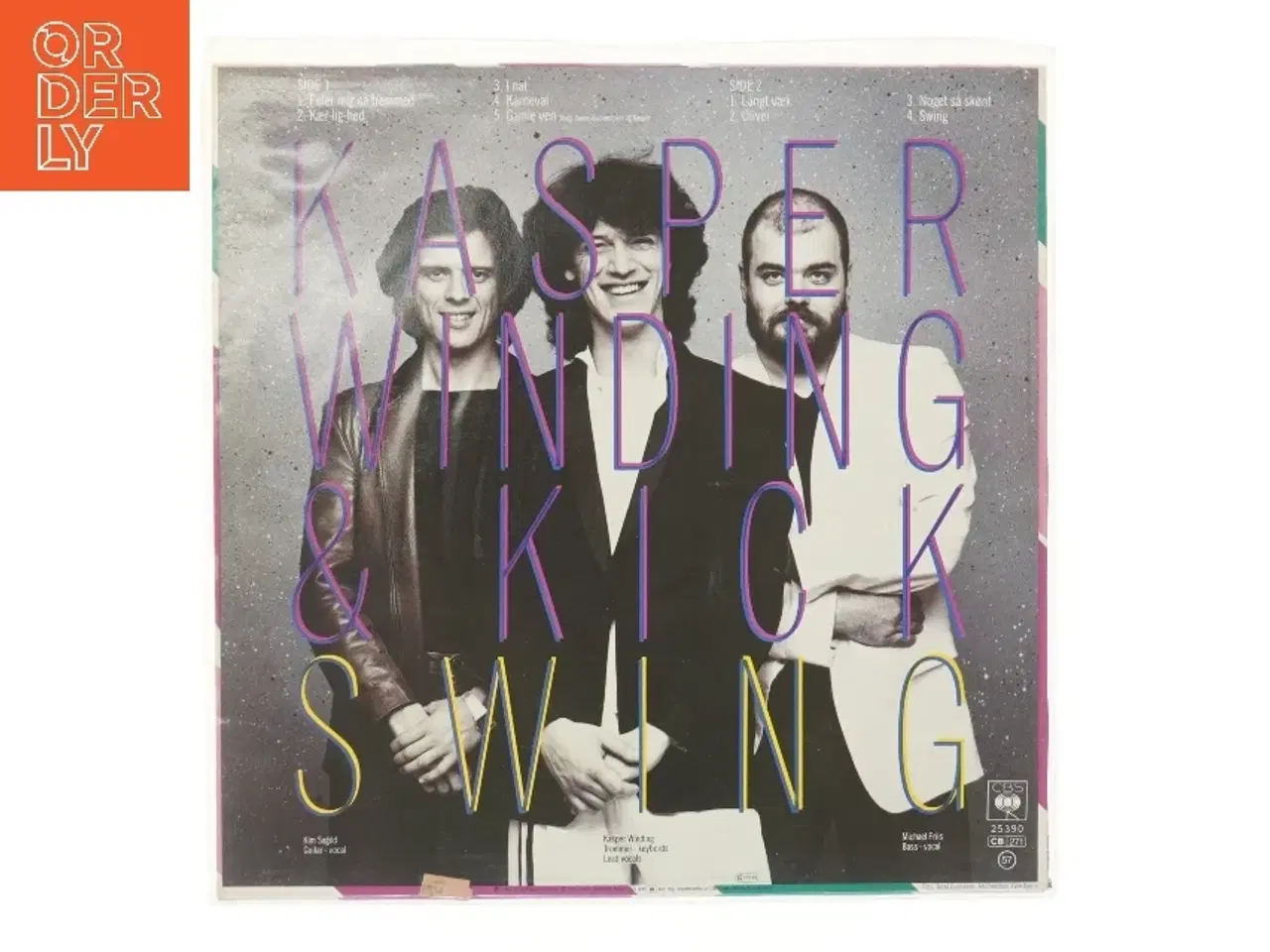 Billede 2 - Kasper Winding LP - Kick Swing fra CBS