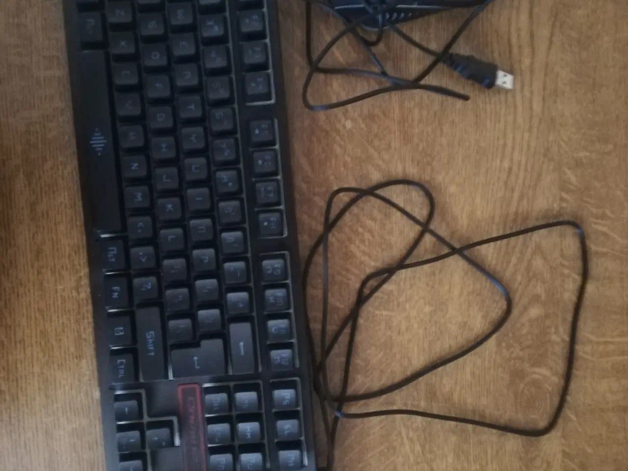 Billede 1 - K13 gaming tastatur og mus med lys 