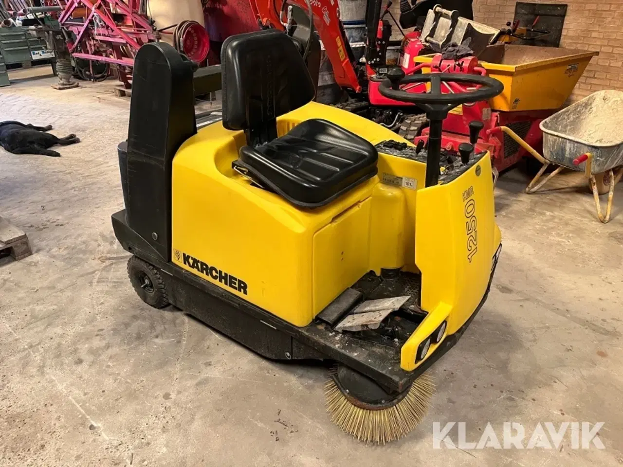 Billede 2 - Fejesuge maskine Kärcher KMR 1250 B