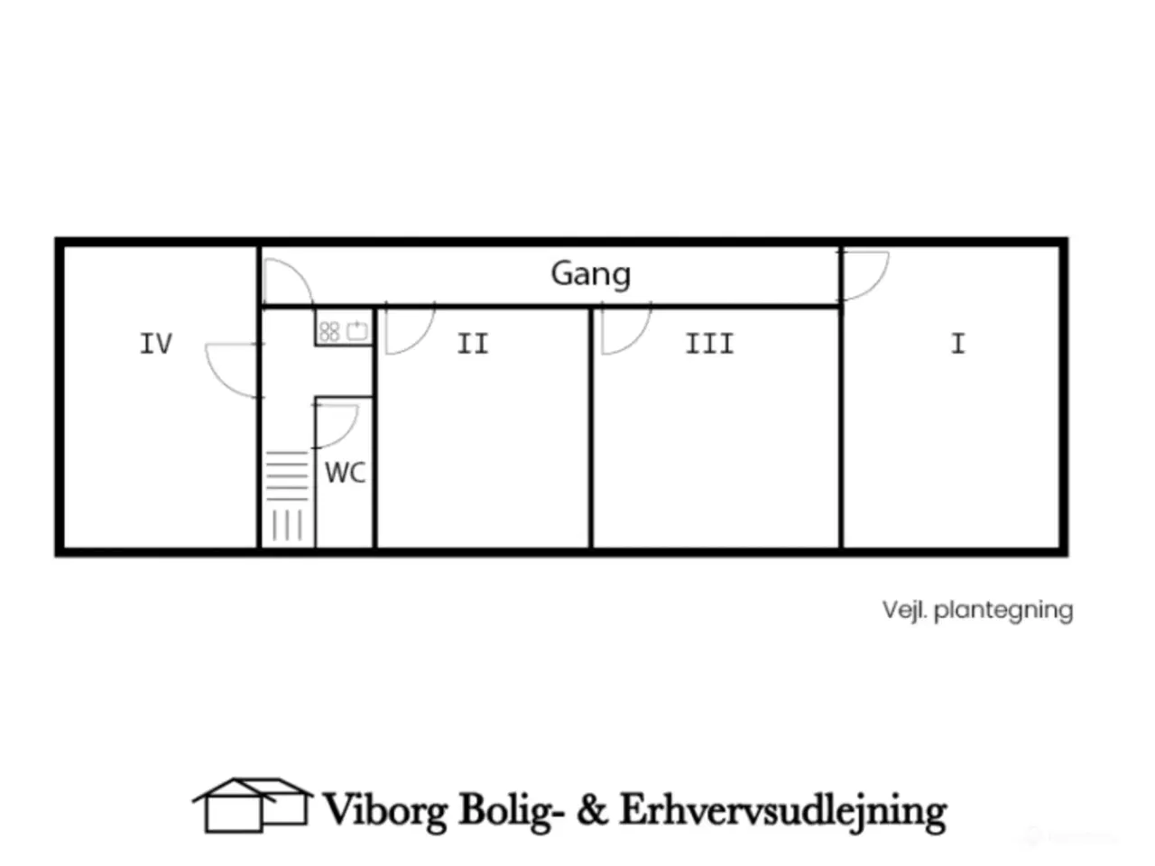 Billede 12 - Lundborgvej 13 A. 1. (III), 8800 Viborg