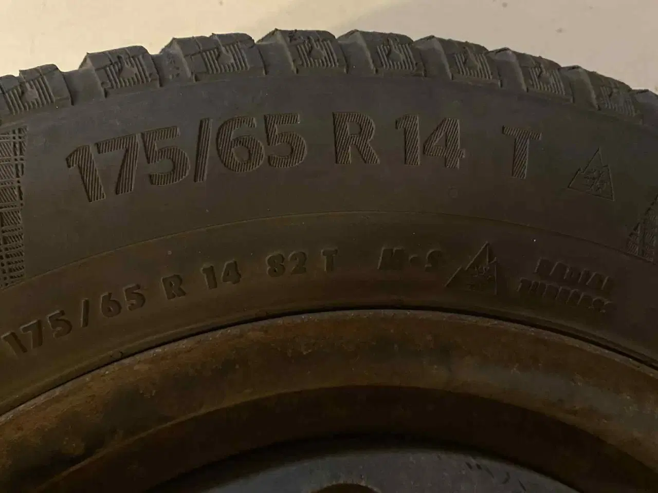 Billede 4 - Continental vinterdæk 175/65 R14 M+S+ snefnug