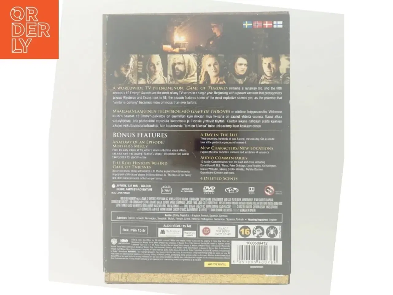 Billede 3 - Game of Thrones - Season 5 (Bog)