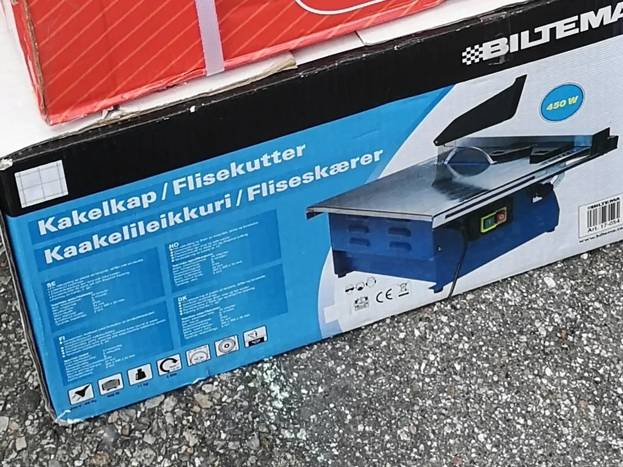 Billede 1 - Kakelkap/Flisekutter  Kaakelileikkuri/Fliseskærer