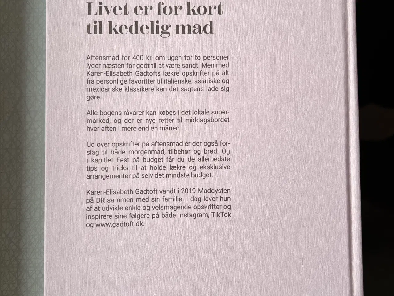 Billede 2 - “Luksus på budget” kogebog. 