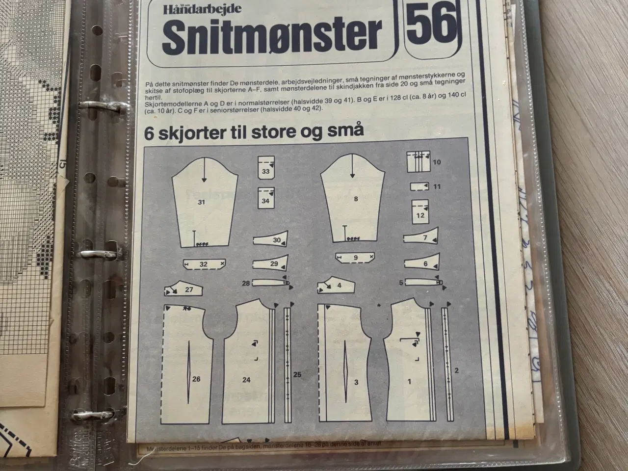 Billede 8 - Unik samling af Snitmønstre 