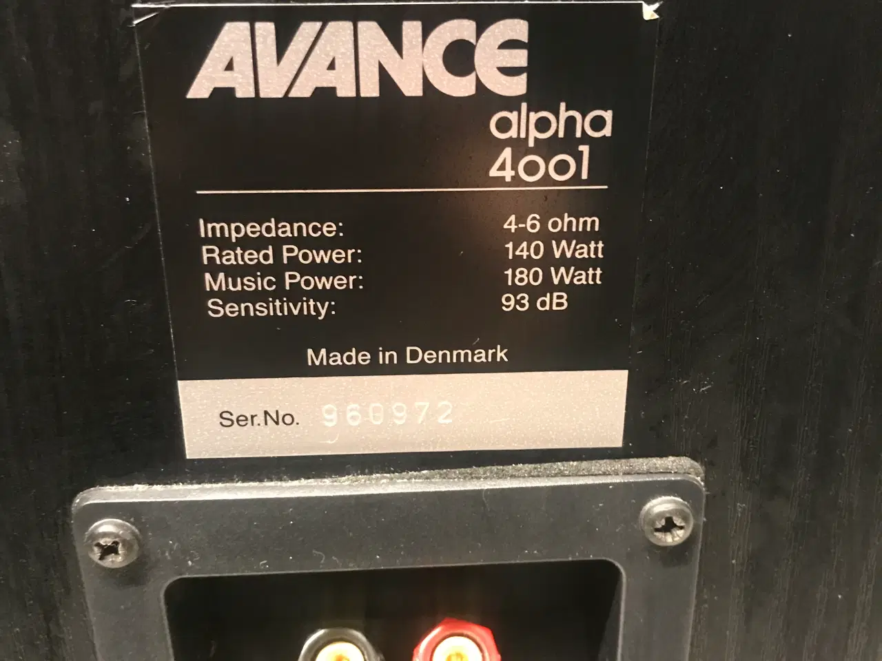 Billede 4 - Avance Alpha 4001