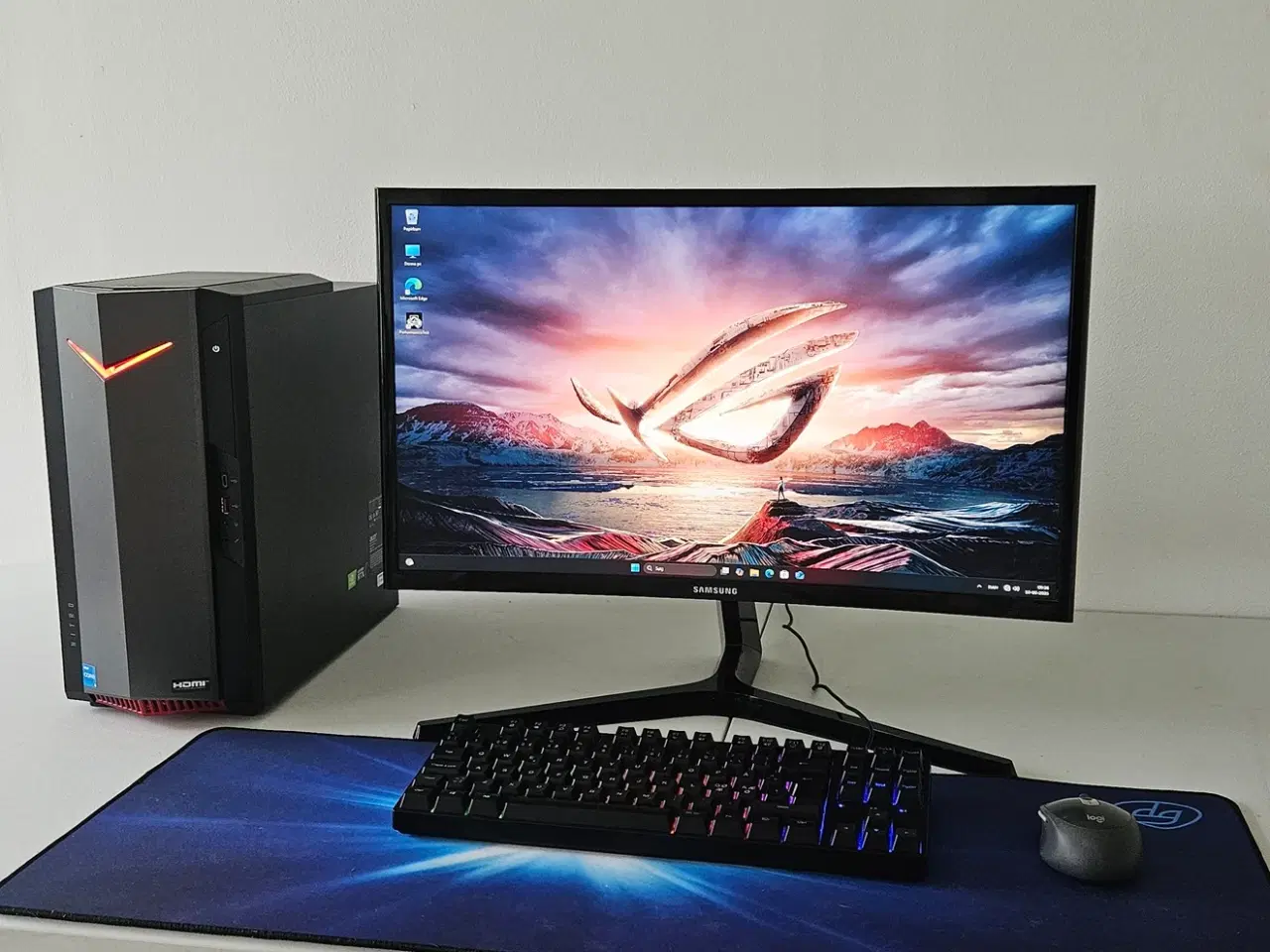 Billede 5 - RTX 3060 Ti Gamer Pc+24" Gamer skærm