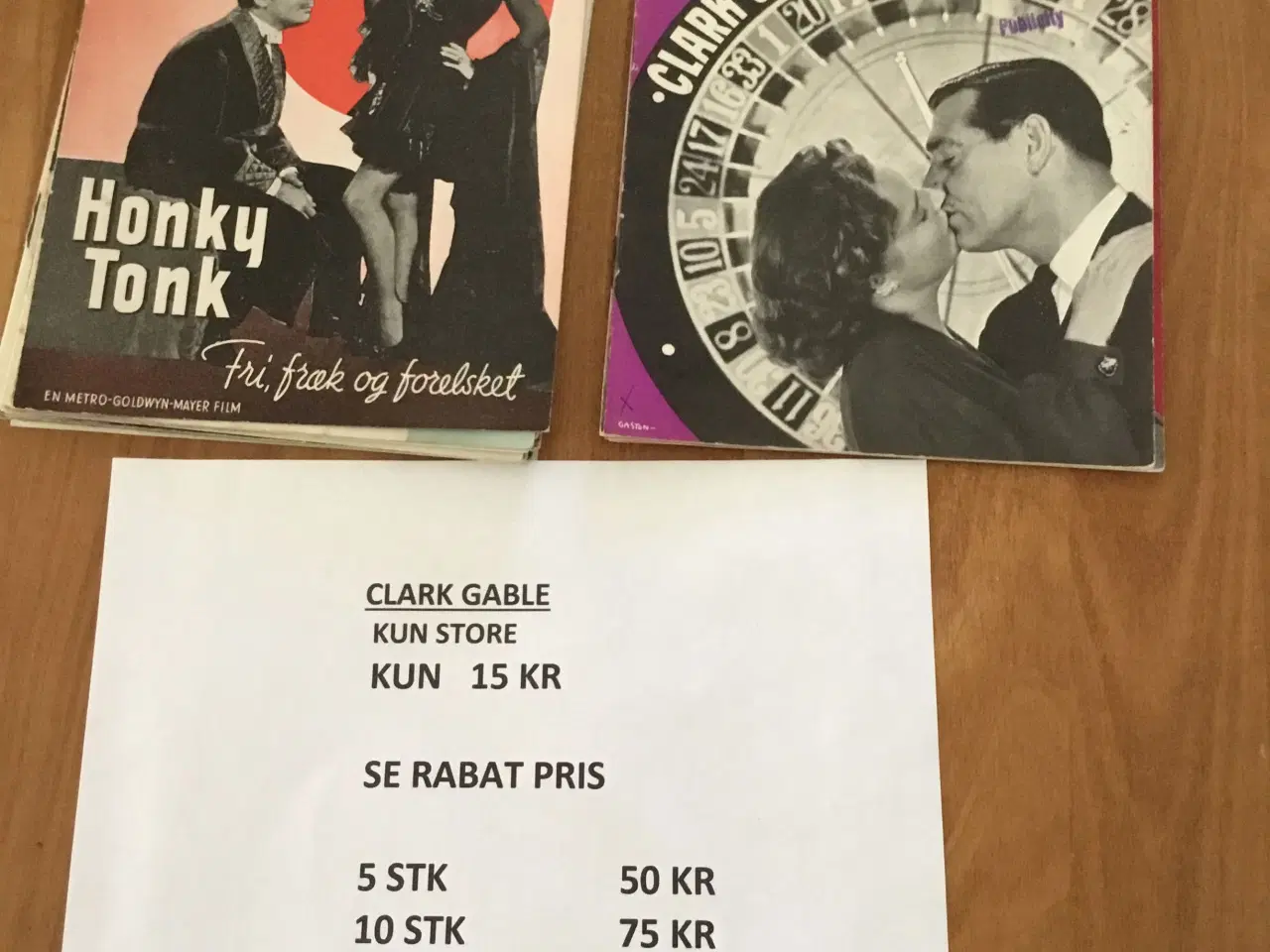 Billede 1 - Clark Gable - se den store Rabat
