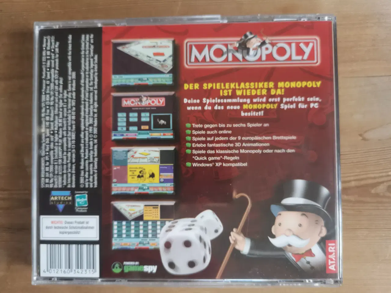 Billede 2 - Retro PC Spil - Monopoly New Edition