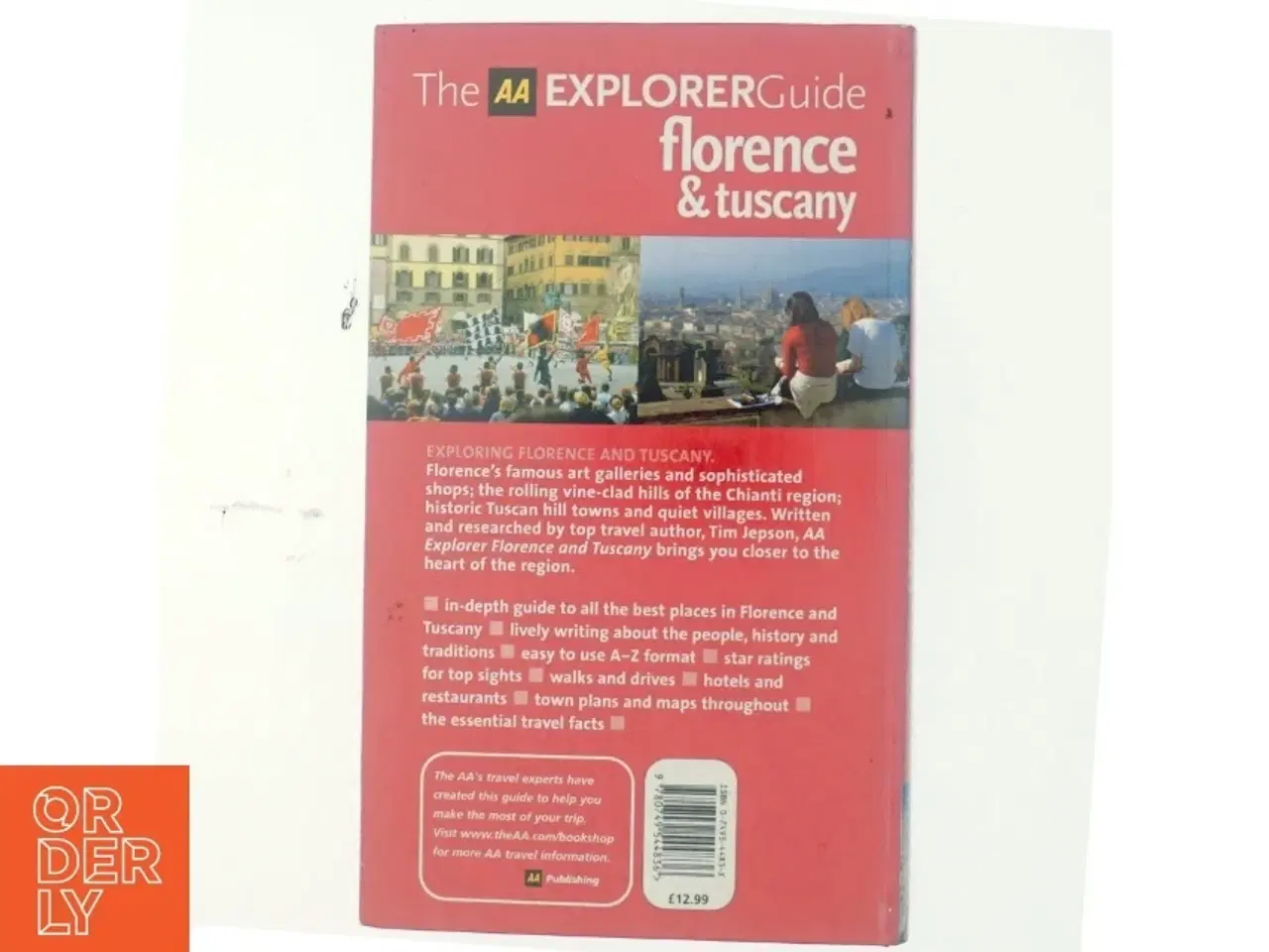 Billede 3 - AA Explorer Florence and Tuscany af Tim Jepson (Bog)