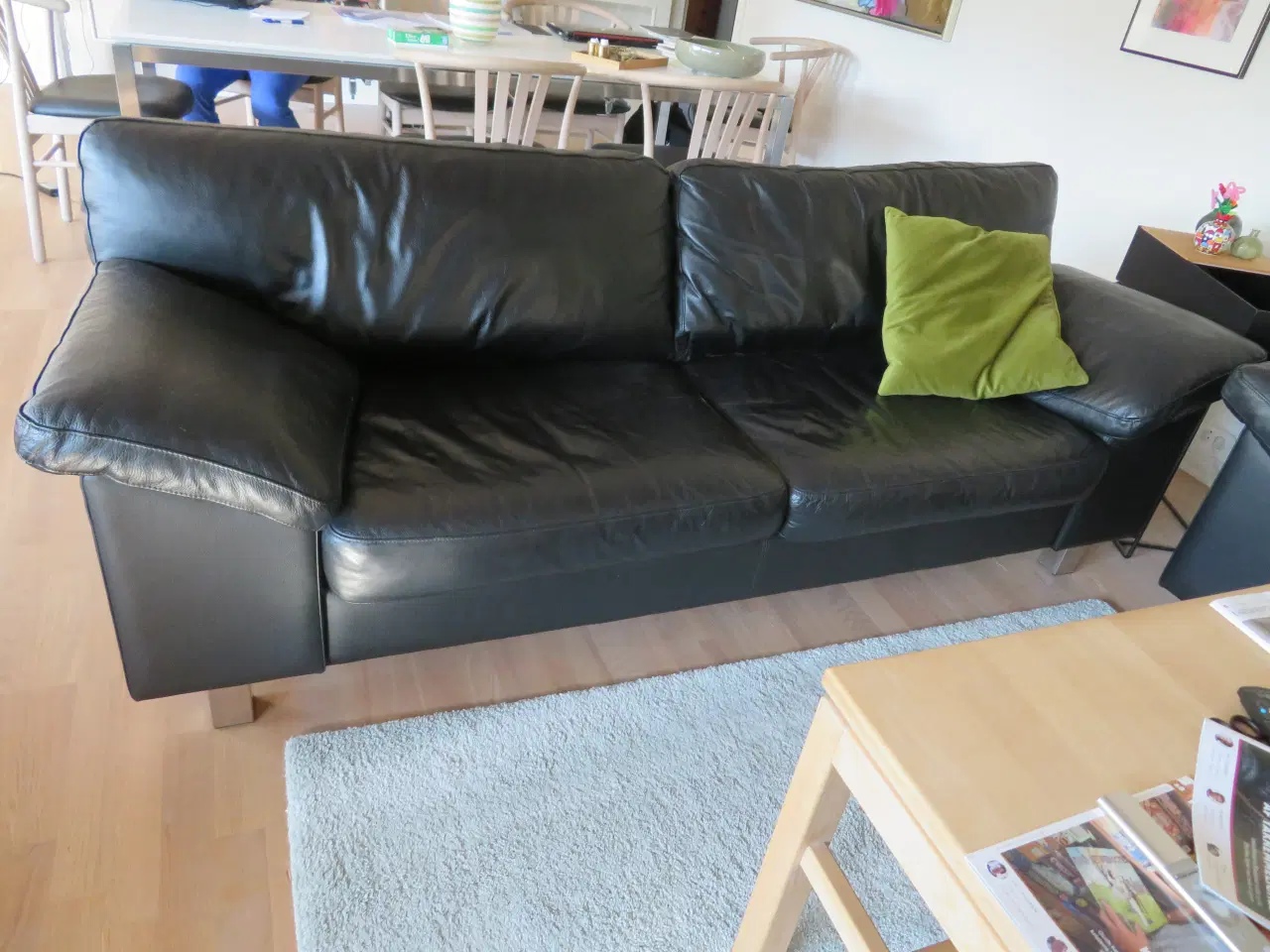 Billede 6 - Sofagruppe, læder, Skalma, Lædersofaer, 3 + 2½