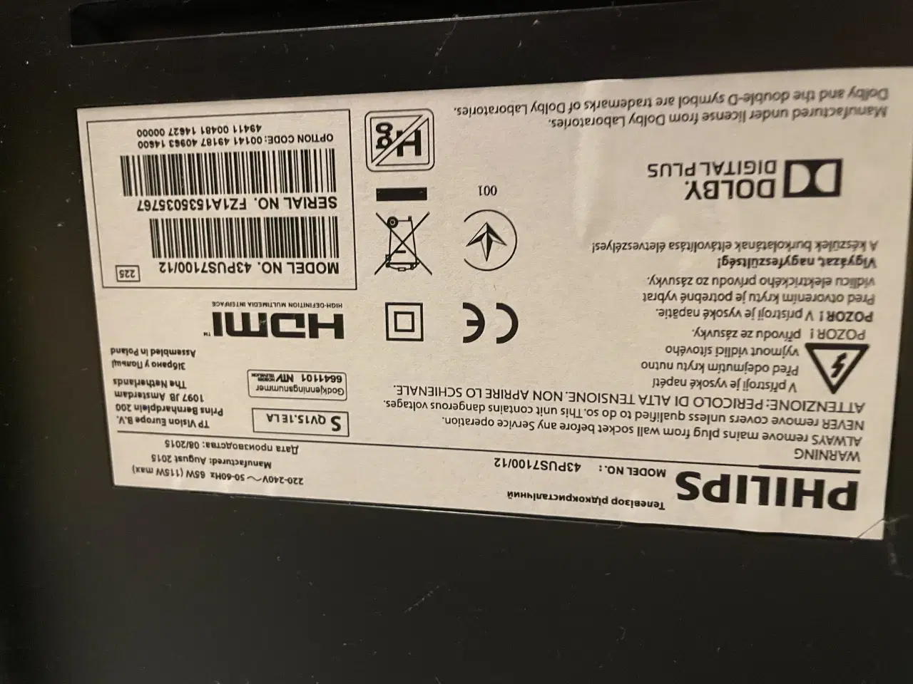 Billede 3 - Philips LED TV sælges