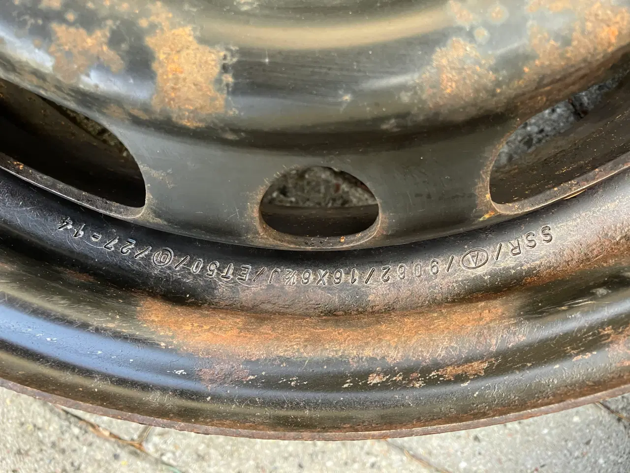 Billede 2 - 4 stålfælge 16”