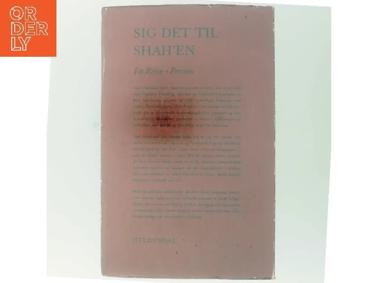 Billede 3 - Sig det til Shah'en af Karl Eskelund (Bog)