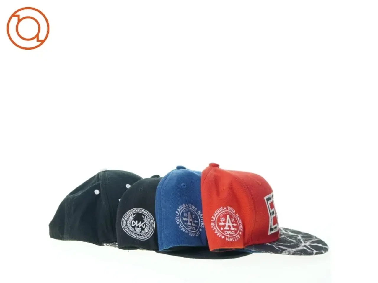 Billede 1 - Cap sæt fra Major League og H&M (str. Onesize)