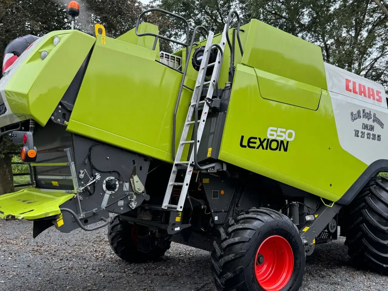 Billede 12 - CLAAS LEXION 650 KUN 850 TIMER OG V770 SKÆREBORD! HØSTKLAR!