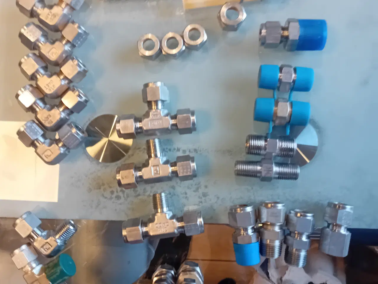 Billede 4 - Parker Rustfri Hydraulik Fittings med dobbelt Skær