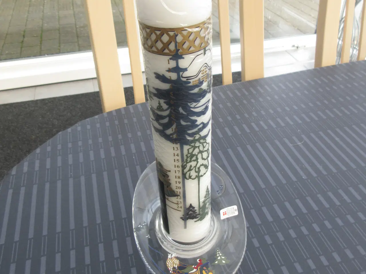 Billede 4 - Holmegaard glas julelys holder