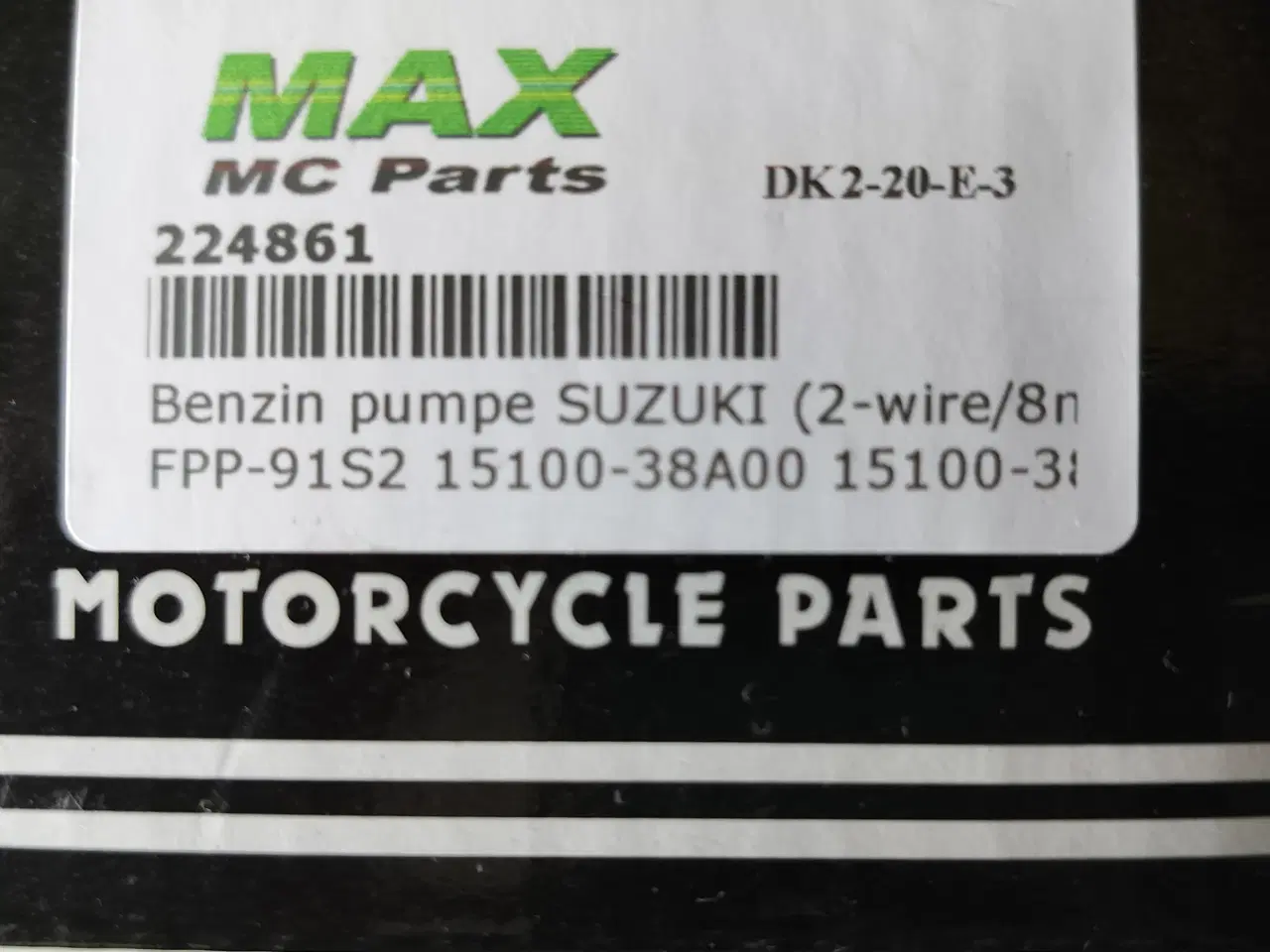 Billede 1 - Suzuki Intruder Benzin pumpe