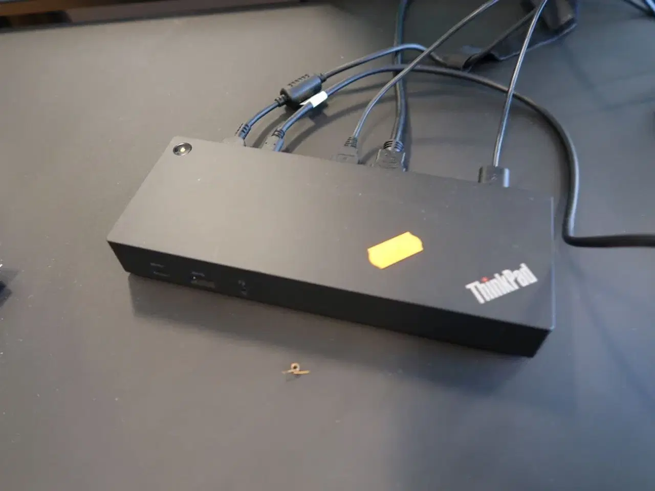 Billede 4 - Computerskærm SAMSUNG F24T450FQR, tastatur, dockingstation