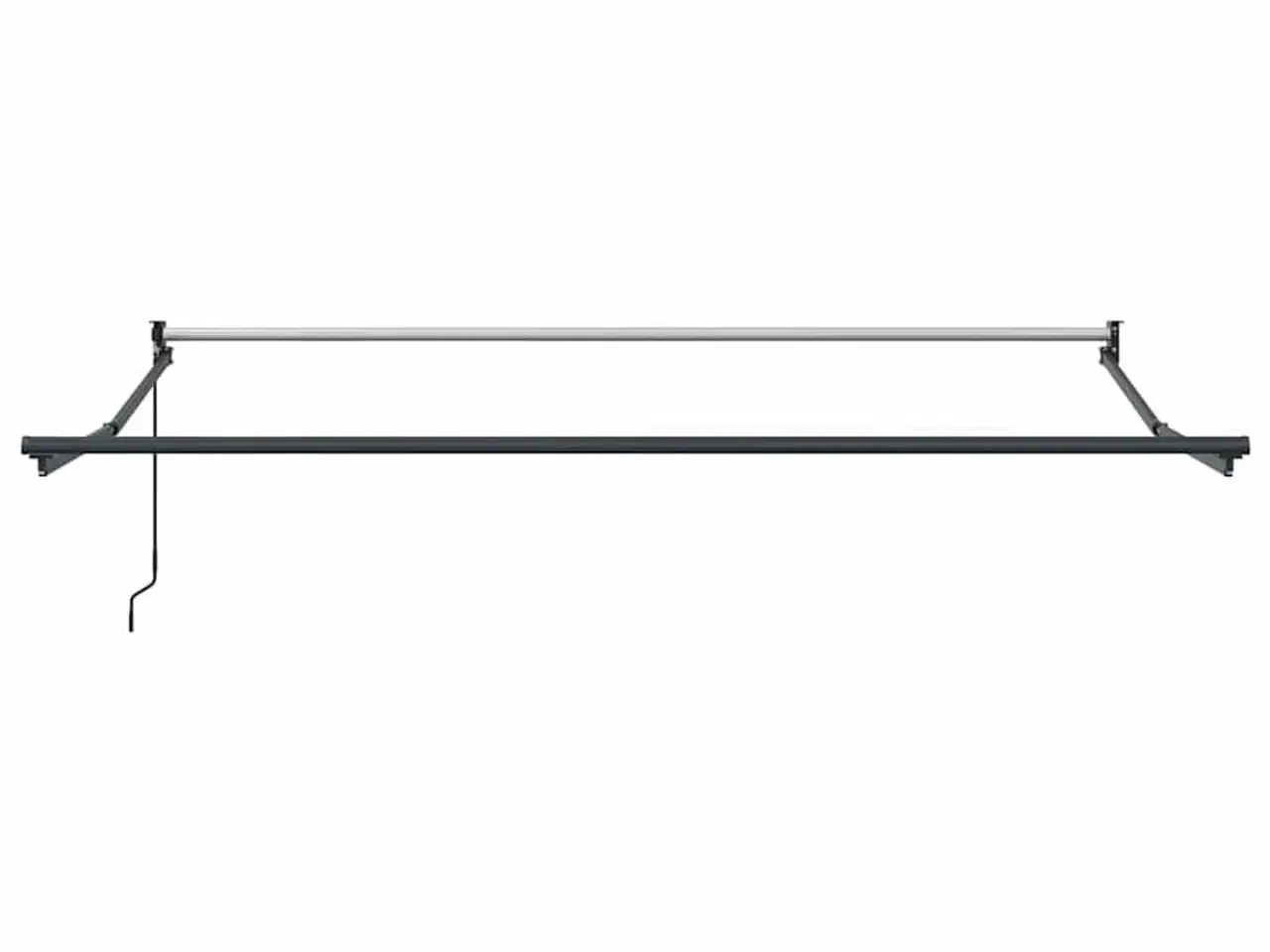 Billede 4 - Markise Antracit 3 x 2,5 m Metal
