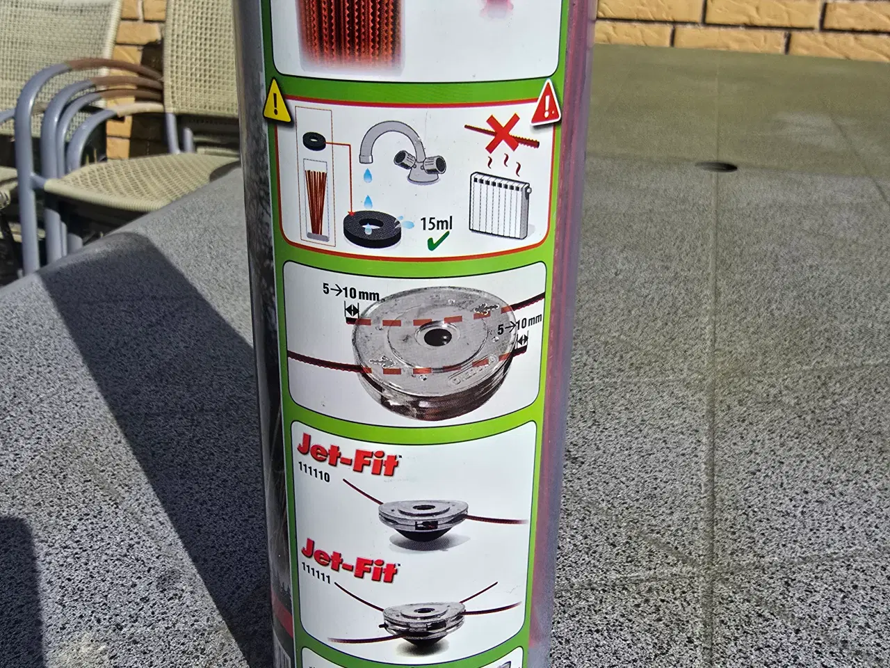 Billede 6 - Trimmerhoved +Oregon Techni-blade