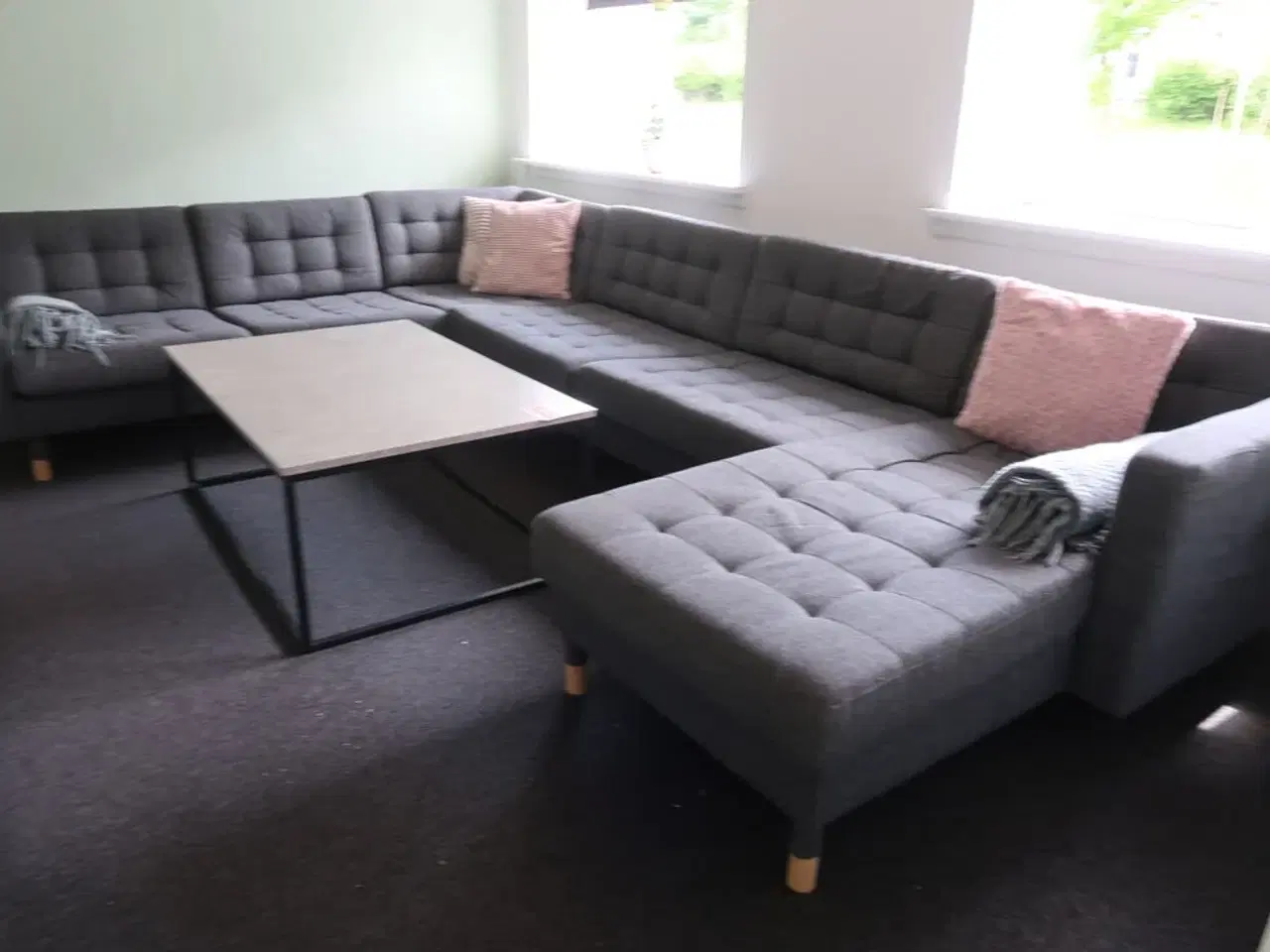 Billede 1 - Hjørnesofa, sofabord, tv-møbel m.m.