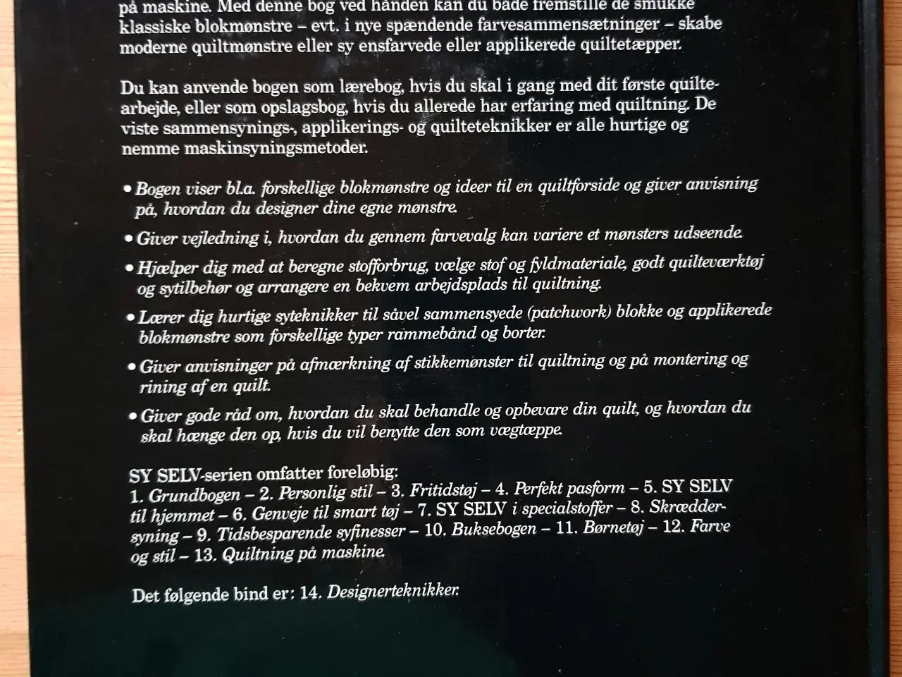 Billede 18 - 6 sy-bøger fra serien SY-SELV