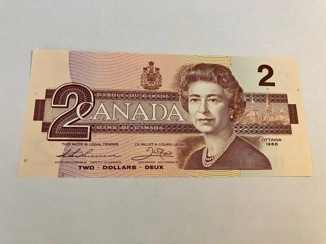 Billede 1 - 2 Dollars Canada 1986