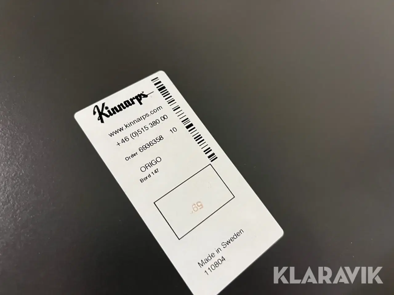 Billede 7 - Skoleborde Kinnaps Origo 8 styk