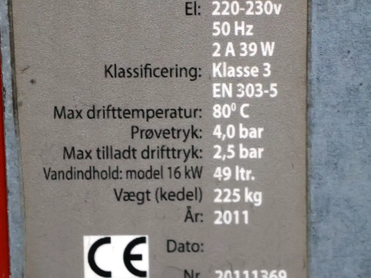 Billede 11 - Biomax 16 pillefyr m/magasin