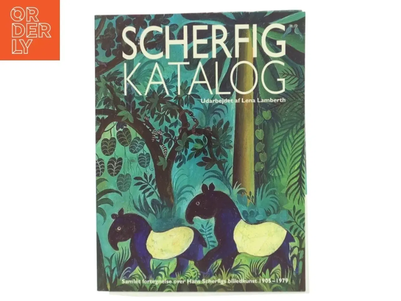 Billede 1 - Scherfig katalog : samlet fortegnelse over Hans Scherfigs billedkunst 1905-1979 af Lena Lamberth (Bog)