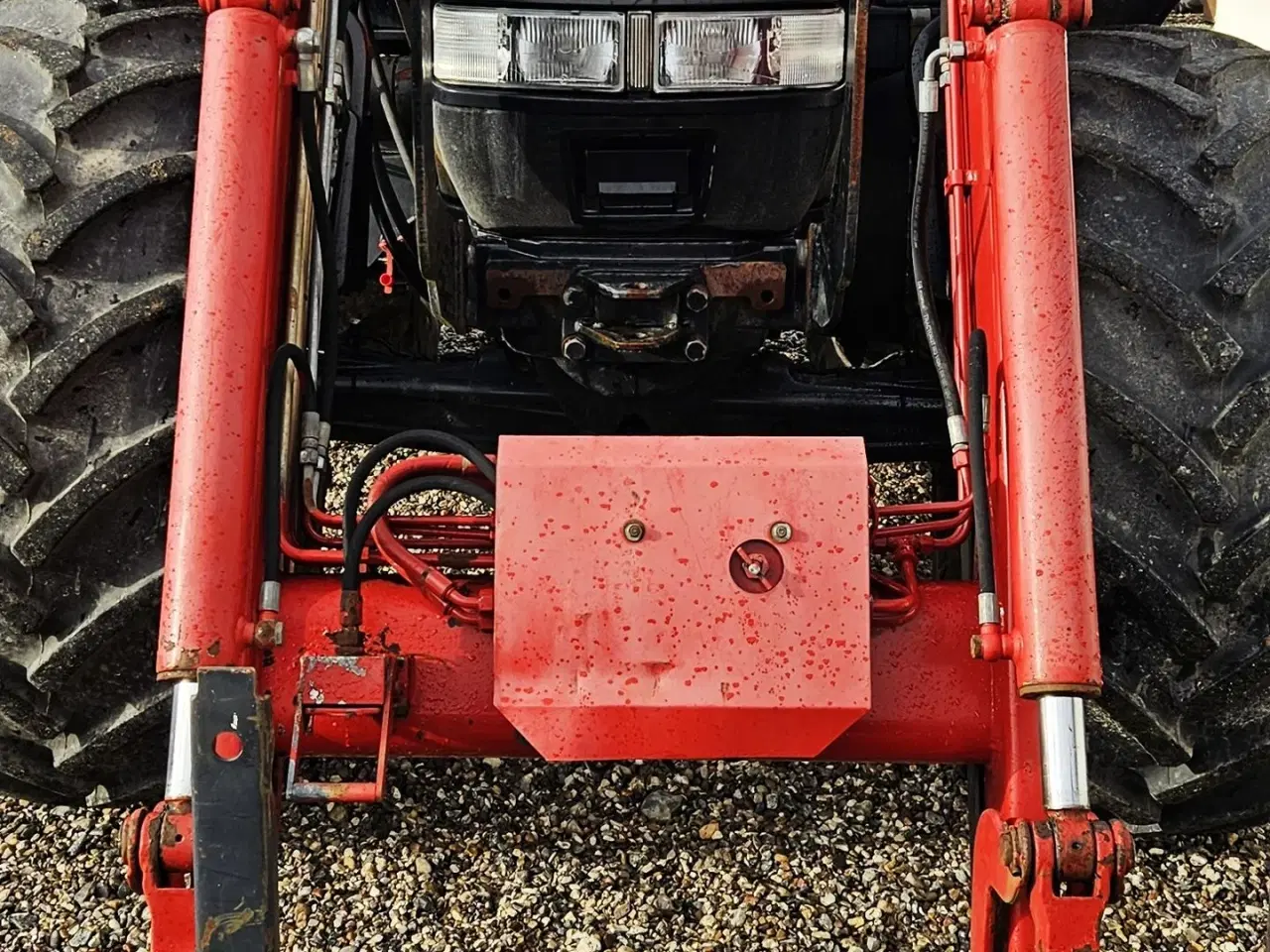 Billede 3 - Case IH MXU 115 / 7400 timer / frontlæsser med 2 redskaber