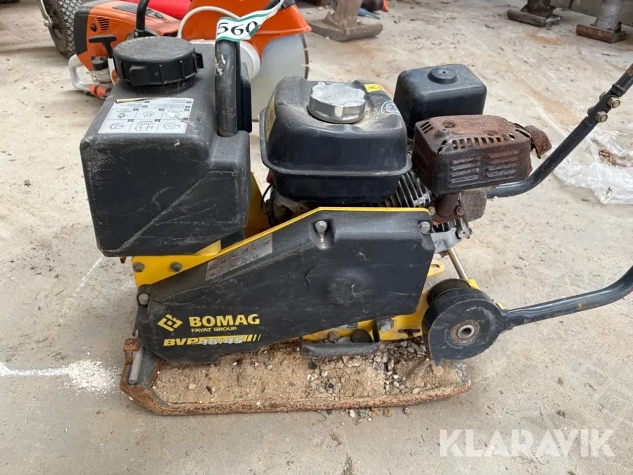 Billede 5 - Pladevibrator Bomag BVP 18/45