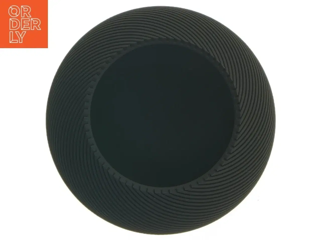 Billede 3 - Sort dekorativ vase (str. Ø. 13 cm)