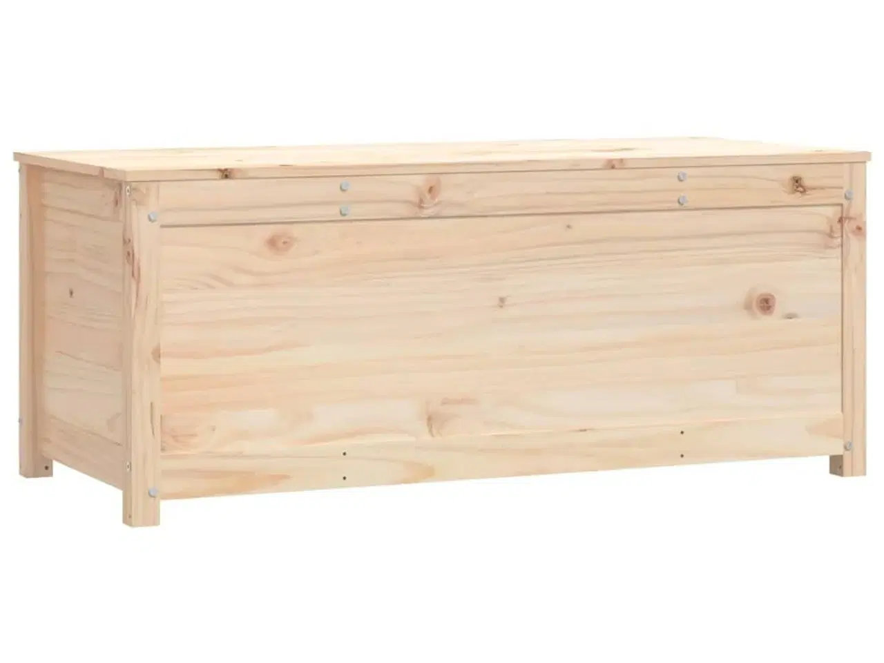 Billede 5 - Opbevaringskasse 110x50x45,5 cm massivt fyrretræ