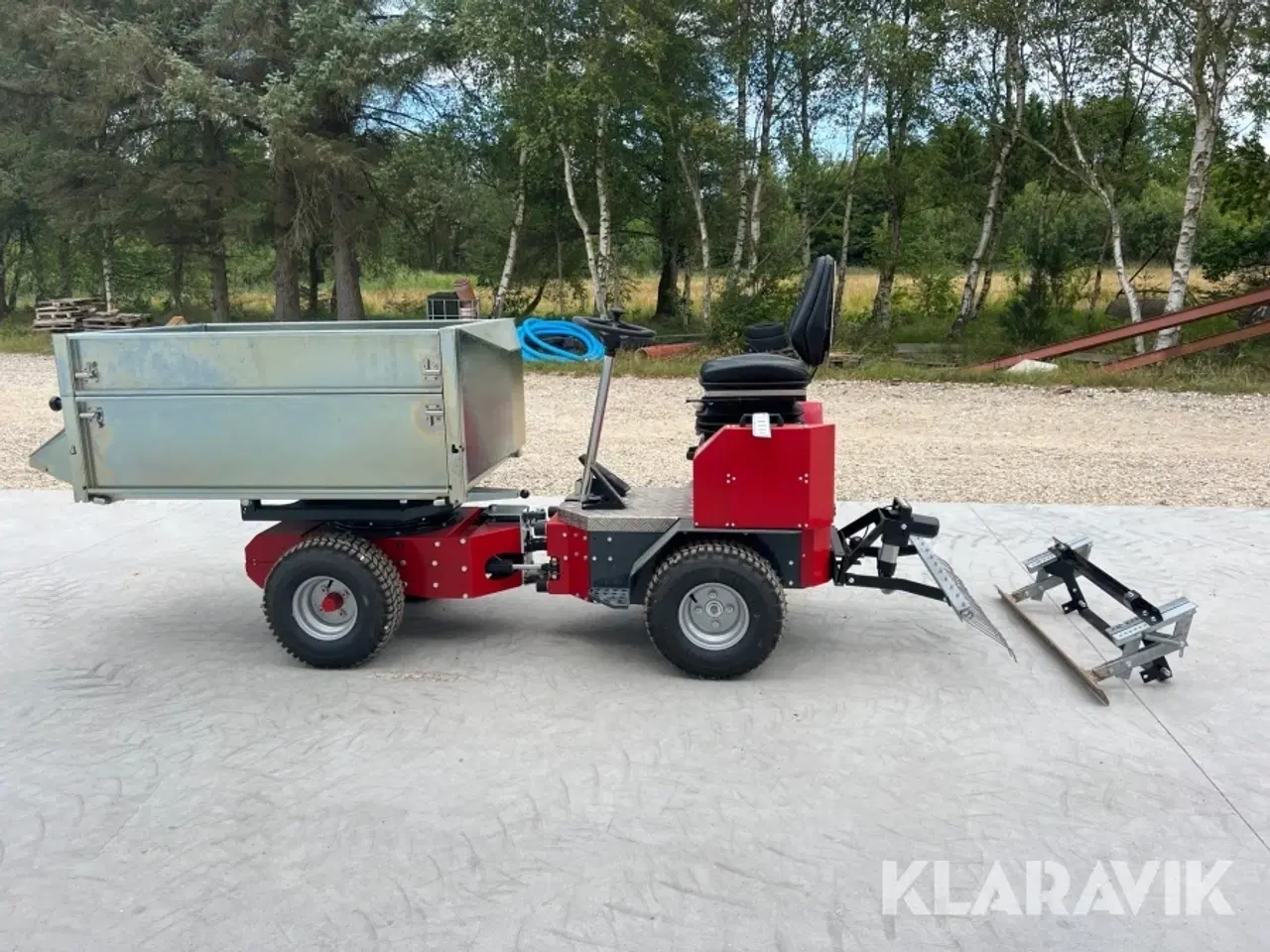 Billede 9 - Elektrisk Multi truck Eltor Sharpturn med lad
