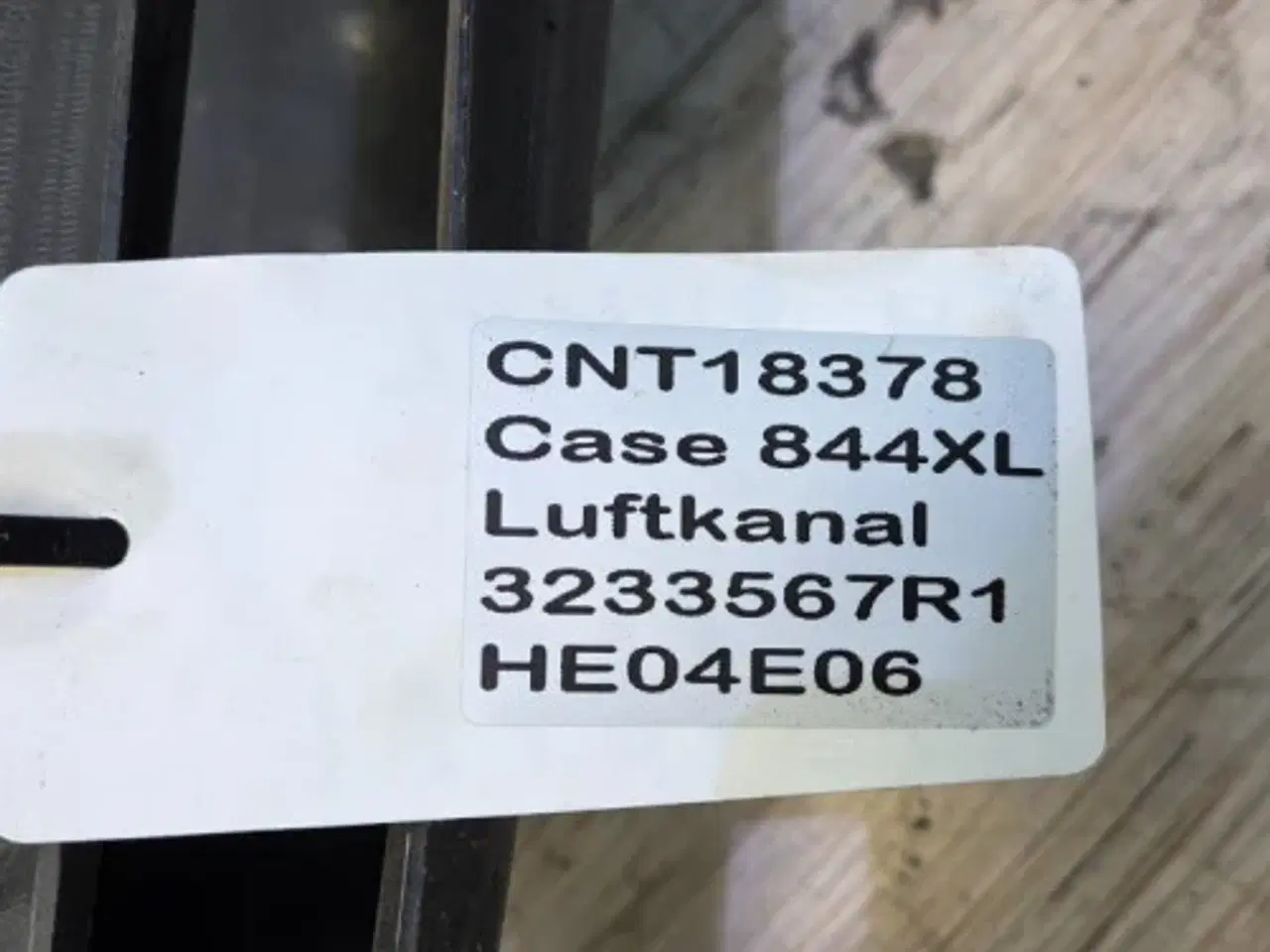 Billede 12 - Case 844XL Luftkanal 3233567R1
