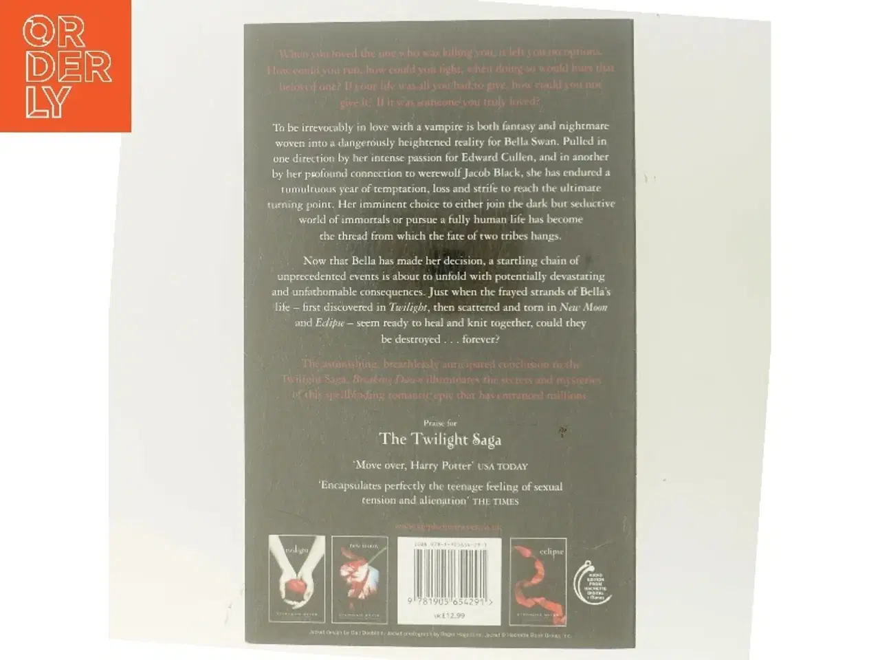 Billede 3 - Breaking Dawn by Stephenie Meyer af Stephenie Meyer (Bog)