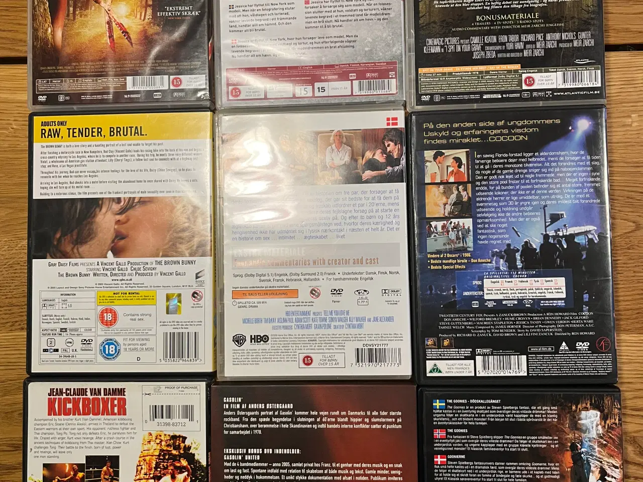 Billede 2 - 9 stk diverse dvdfilm 