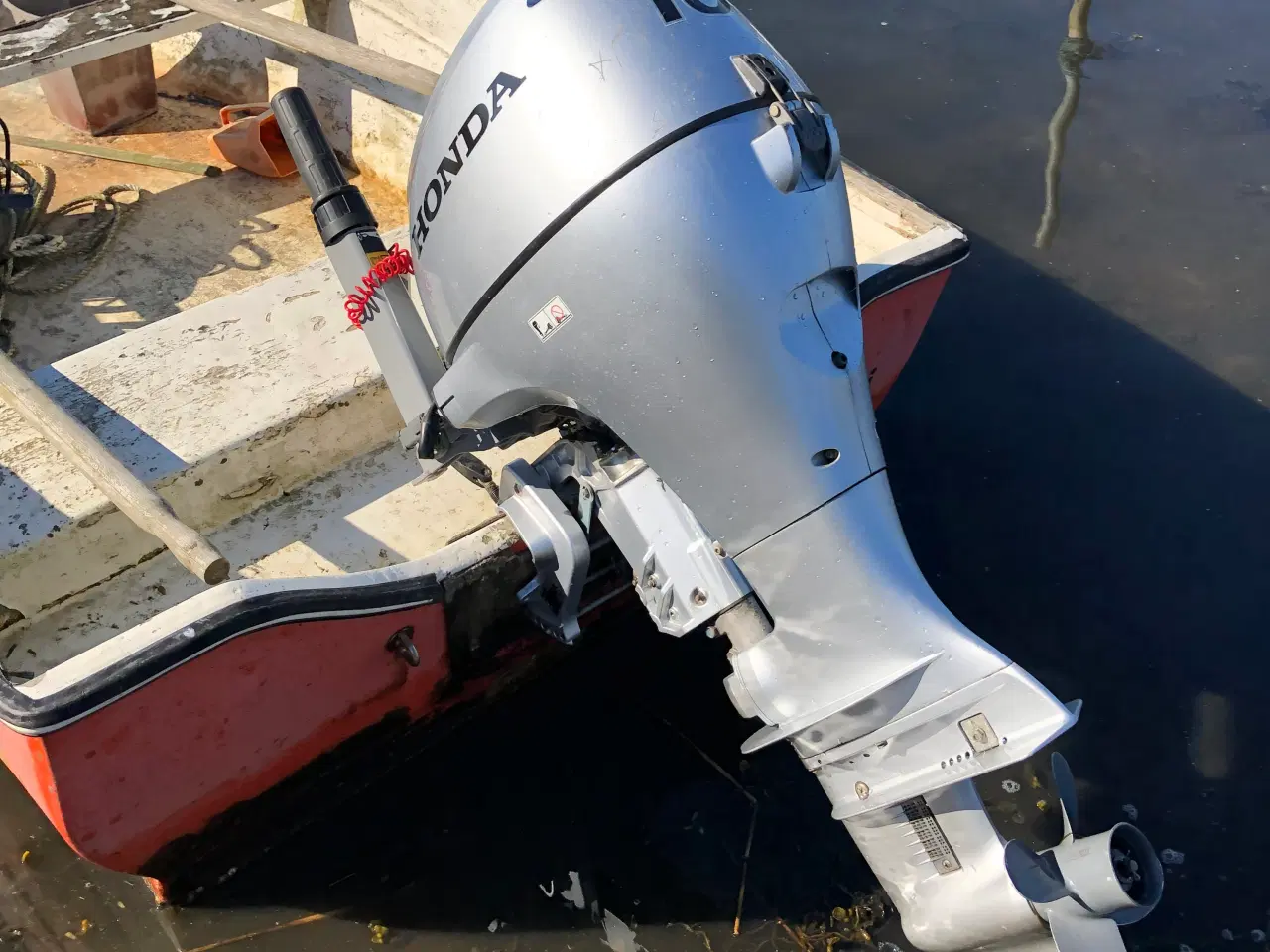 Billede 3 - Honda 10 HK  4 takt. Med kort ben 