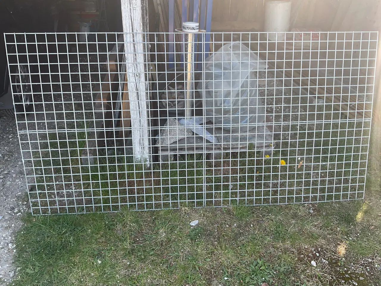 Billede 1 - Galvaniseret trådhegn 0,5 cm