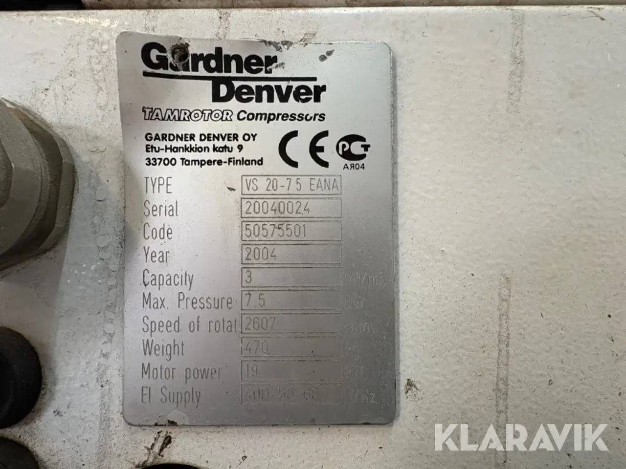 Billede 8 - Kompressor Gardner Denver