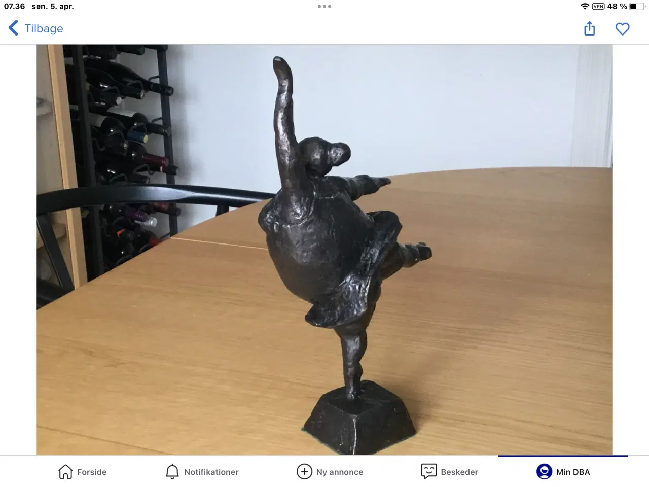 Billede 9 - Kvinde skulptur