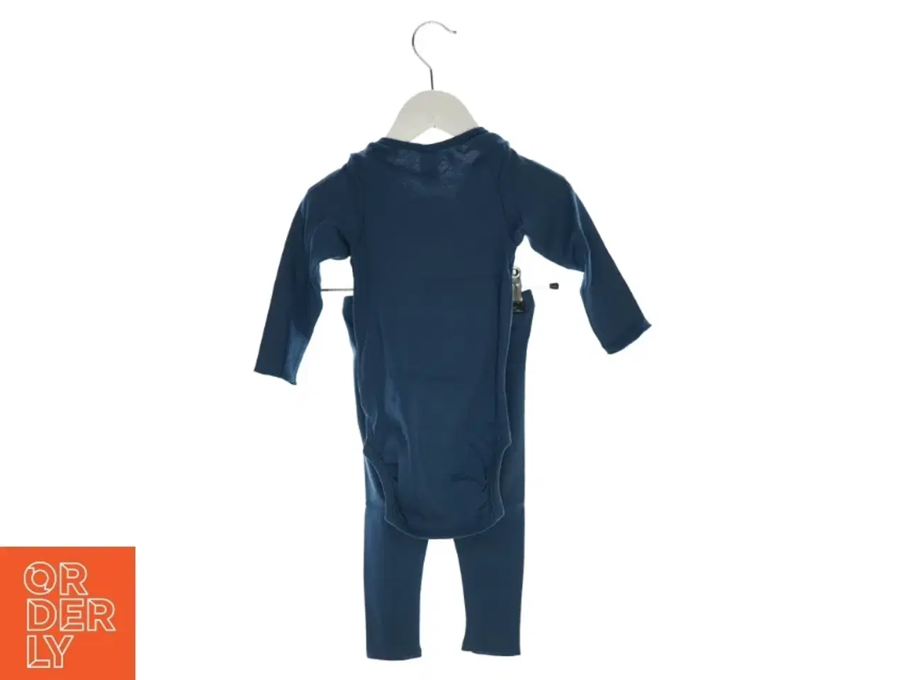Billede 2 - Langærmet bodystocking og leggings fra H&M (Str. 86)