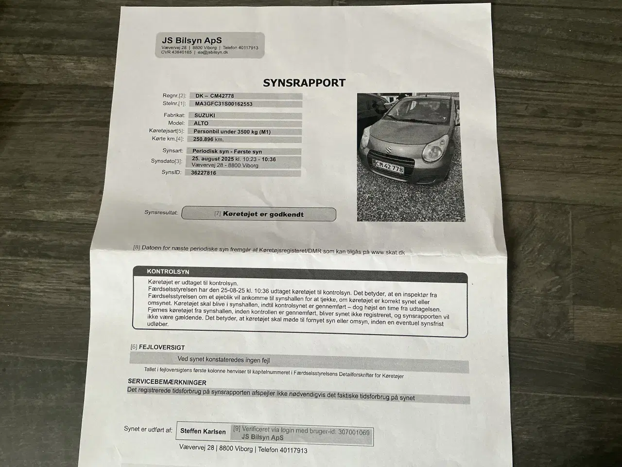 Billede 8 - Suzuki Alto 1,0 , syn til 23-9-2027