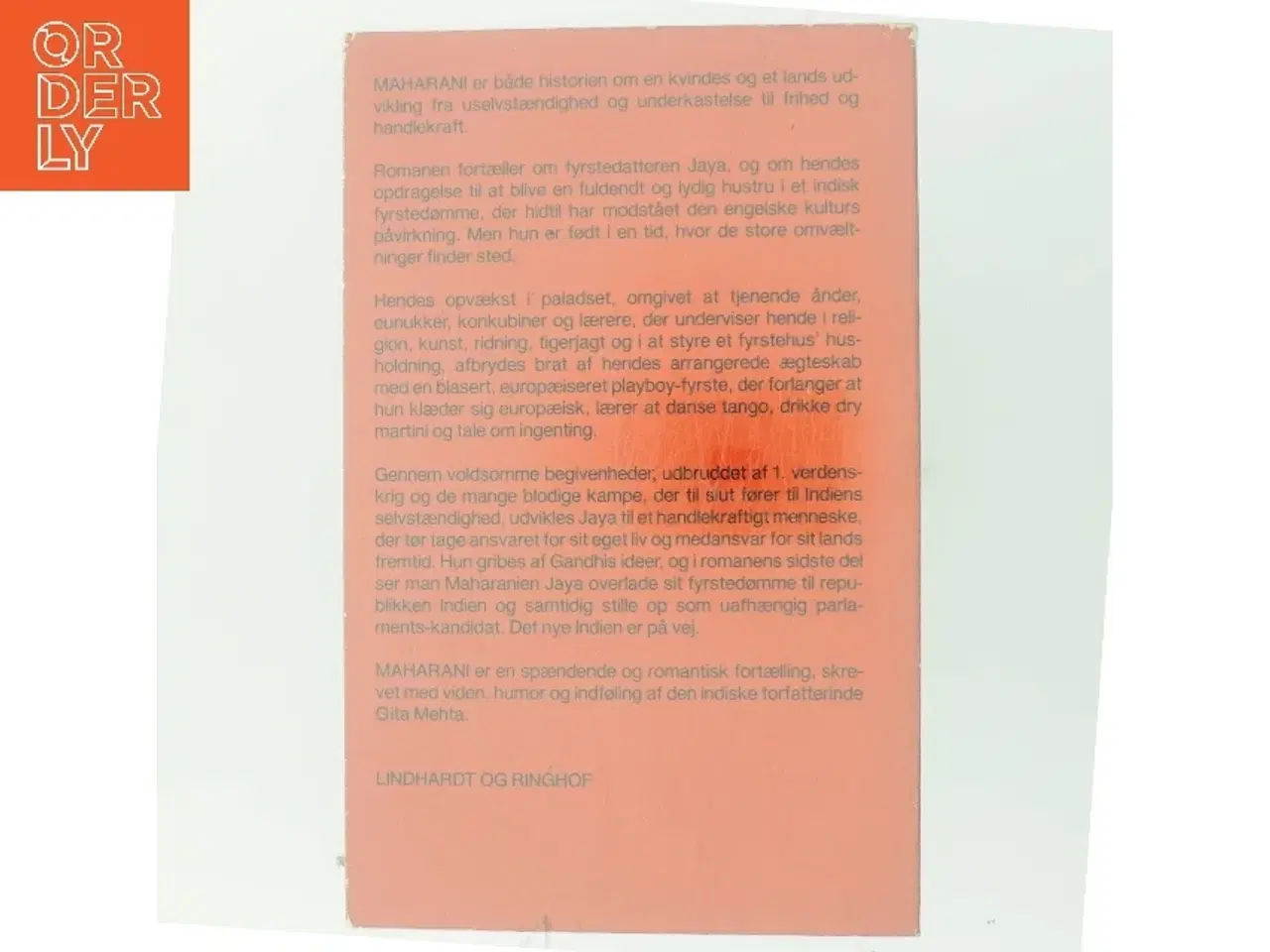 Billede 3 - Maharani af Gita Mehta (Bog)